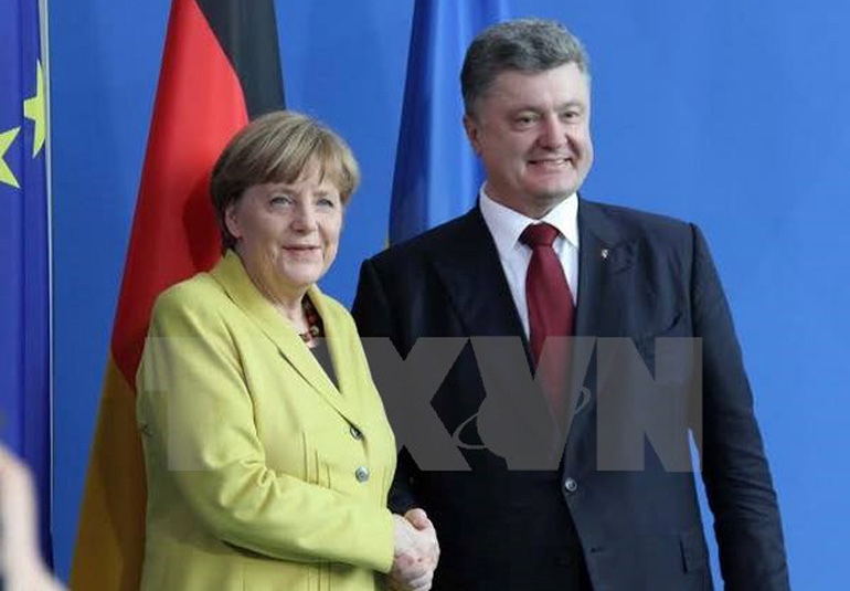 Đức-Ukraine khẳng định tiếp tục ủng hộ Thỏa thuận Minsk
